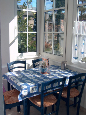 Wintergarten der Fewo im EG - Bild 6: barrierefreie kinder- und hundefreundliche Ferienwohnung****im EG in Lubmin