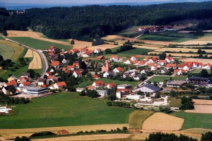 Luftaufnahme von Schwend in herrlicher Wandergegend - Bild 4: Ferienwohnung Nagelschmidt, Region Neumarkt Oberpfalz-Amberg-Nürnberg