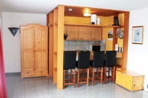 Wohnraum 2 mit Amerikanischer Küche - Bild 3: Sylt - Westerland Ferienwohnung mit Internet / Wlan im EG. Whg. 2