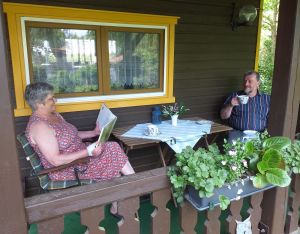 Bild 3: Kl. Blockhaus an Feld und Wald für Mensch und Hund, Gohlau 20A, Waddeweitz