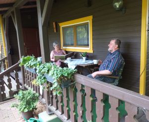Bild 2: Kl. Blockhaus an Feld und Wald für Mensch und Hund, Gohlau 20A, Waddeweitz