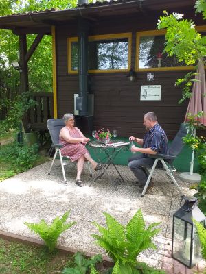 Bild 4: Kl. Blockhaus an Feld und Wald für Mensch und Hund, Gohlau 20A, Waddeweitz