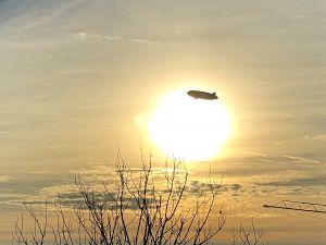 aufgenommen auf unserem Balkon - Bild 17: Ferienwohnung Sauer in Immenstaad - mit herrlichem Panorama-See-/Alpenblick