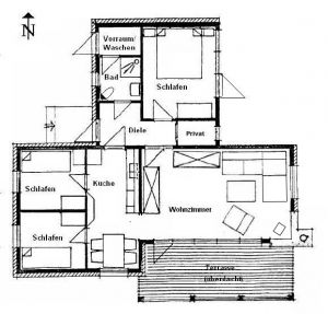 Bild 1: Ferienhaus "Otto" in Garding auf Eiderstedt