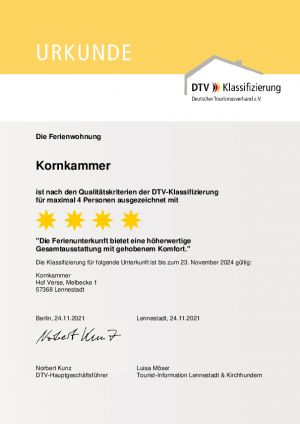 Bild 16: 4 Sterne Ferienwohnung Kornkammer im Sauerland