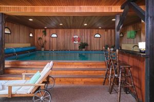 Bild 14: Ferienhaus "Landhaus vor Sylt", Urlaub mit Hund, Zaun, Pool,Kamin,Sauna,5 P