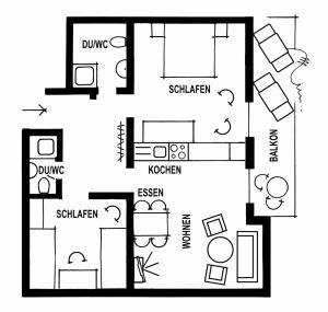 Bild 11: 4-Sterne-Ferienwohnung (3 Zi) in ruhiger Lage, 3 km außerhalb Freudenstadt