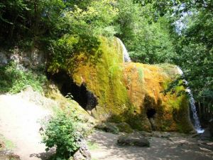 Der nahe gelegene Wasserfall Dreimühlen ist immer einen Ausflug wert. - Bild 23: Eifel-Ferienhaus Fliegenpilz - für Ihren Urlaub mit und ohne Hund