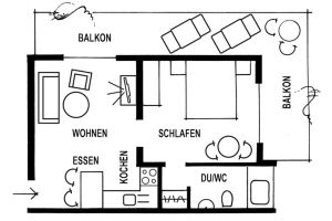 Bild 3: 4-Sterne-Ferienwohnung (2 Zi) in traumhaft schöner Lage bei Freudenstadt