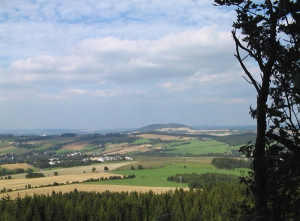 Blick vom Scheibenberg zum Pöhlberg - Bild 9: Ferienhaus Familie Ziller Crottendorf Erzgebirge