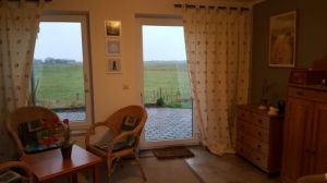 Veranda mit himmlischem Ausblick. Pferde, Schafe und Ziegen beobachten.... - Bild 13: Radmokerhus Nordseeinsel Pellworm