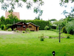 Bild: Holzblockhaus Naturidyll auf 1600 qm eingezäuntem Grundstück