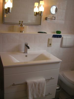 Handtücher Seife und Fön sind vorhanden - Bild 27: Urlaub an der Mosel mit Hund