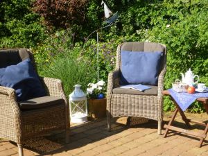 einfach mal die Seele baumeln lassen - Bild 2: ideale Lage am Naturschutzgebiet für Mensch und Hund,'Ferienhaus zur Birk'