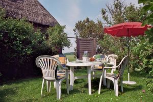 Bild 2: Moordeichhaus auf Nordstrand - Auszeit unter Reet