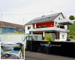 Südansicht - Bild 1: Gästehaus Sommertal in Meersburg am Bodensee