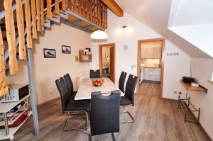 Esszimmer der Fewo II, bis 5 Personen möglich. - Bild 2: Eifel-Mosel ***Ferienwohnung Alte Schmiede II