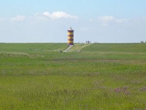 Der rot gelbe Turm in Pilsum - Bild 18: Haus am Fluß, Garten, Nordseenähe, Familien,Paare,Singles, Hund kostenlos