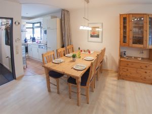 komfortabel speisen - Bild 6: Ferienhaus Marisol in Dangast, strandnah, 80 qm 6 Personen, Urlaub mit Hund
