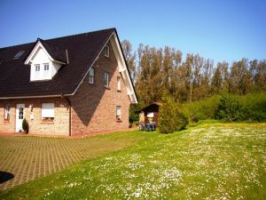 2 Ferienwohnungen im Rotdornweg, OG u. EG - Bild 11: Fewo 500 m zum Wasser, Balkon,Terrasse, Garten mit Grillecke, 2 Fahrräder!