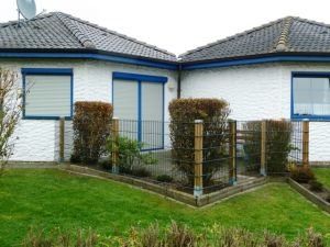 Bild 1: Ferienhaus Strolchi, Achteckreihenbungalow mit Hund erlaubt