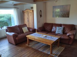 Platz zum Sitzen und Ausruhen - Bild 5: Ferien an der Ostsee mit Hund - eingezäunter Garten