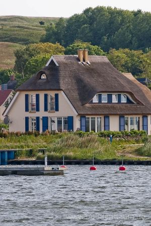Bild 25: Haus Morgenrot Reet gedeckt (Mönchgut auf Rügen) direkt am Meer
