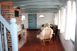 Bild 4: Ferienhaus "Hörn", Urlaub mit Hund, Zaun, Kamin, - 5 P, Nordsee
