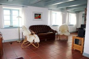 Bild 5: Ferienhaus "Hörn", Urlaub mit Hund, Zaun, Kamin, - 5 P, Nordsee