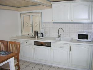 Bild 7: Ferienhaus "Hörn", Urlaub mit Hund, Zaun, Kamin, - 5 P, Nordsee