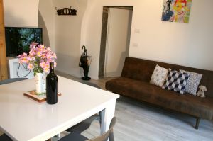 Bild 6: hundefreundliche Fewo Nina mit eigenem eingez. Garten+Pool am Ledrosee