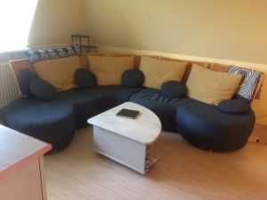 viel Platz zum kuscheln - Bild 13: Ferienhaus mit Wohnung im Dachgeschoss - Reet-Dach-Haus f. 4 Personen