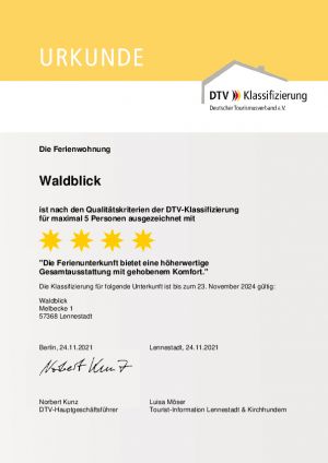 Bild 16: 4 Sterne Ferienwohnung Waldblick im Sauerland