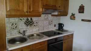 Unsere Küche ist mit allem ausgestattet, was Sie brauchen - Bild 12: Ferienwohnung "Renate" im Feriendorf "Am Hohen Bogen" im Luftkurort Arrach