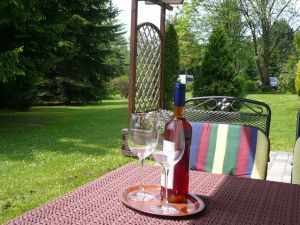 Eine eigene Terasse mitten im Park - Bild 6: Ferienwohnung "Renate" im Feriendorf "Am Hohen Bogen" im Luftkurort Arrach