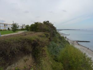 Steilküste Sie wohnen direkt auf der Steilküste - auch im Herbst ein Erlebnis. - Bild 2: Großzügige Ferienwohnung mit Meerblick und Infrarotsauna in Hohwacht