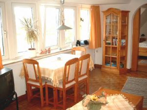 Die Wohnung Seeblick bietet einen tollen Blick auf die Nordsee - Bild 4: Ferienhaus Seeblick im Nordsee-Bad Dangast direkt beim Strand mit Hund