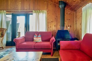 Bild 2: Ferienhaus "Seestern", Urlaub mit Hund, Zaun, Kamin, - 6 P., Nordsee