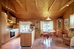 Bild 4: Ferienhaus "Seestern", Urlaub mit Hund, Zaun, Kamin, - 6 P., Nordsee