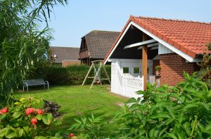 Bild 15: Ferienhaus "Seestern", Urlaub mit Hund, Zaun, Kamin, - 6 P., Nordsee