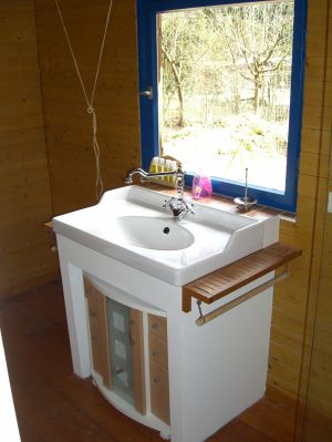 Bild 9: Das Waldversteck-Haus FinnLand/Wald-Chalet mit Sauna und Garten