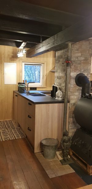 Bild 3: Das Waldversteck-Haus FinnLand/Wald-Chalet mit Sauna und Garten