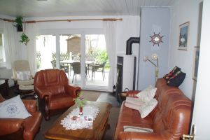 Bild 5: FH "Strandräuber", Zaun, W-LAN, Kamin, 5 P., strandnah, 2 Fahrräder