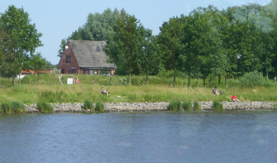 Bild: Ferienhaus direkt am Nord-Ostsee-Kanal - Schleswig Holstein Urlaub mit Hund