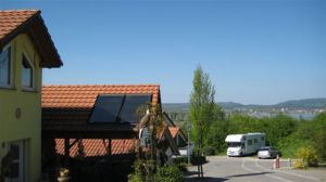 mit Sicht zum See - Bild 10: Ferienwohnung Renz Halbinsel Höri Moos-Weiler am Bodensee