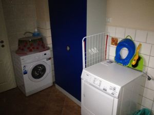 Sie finden hier sogar Vollwaschmittel. - Bild 16: 4-Sterne Ferienhaus "Ostseetraum" in Zudar auf Rügen, bis zu 9 Personen