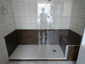 neue große Dusche - Bild 9: Ferienhaus Deichblick in Jemgum
