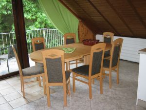 Bild 3: Ferienwohnung EifelNatur 3 - gemütliche Dachgeschosswohnung mit Balkon