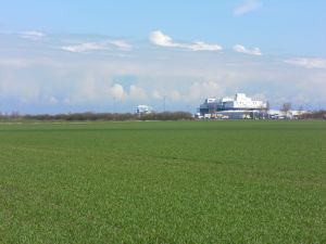 vom Garten Richtung Fähranleger - Bild 32: Ferienhaus Windrose Fehmarn OT Puttgarden