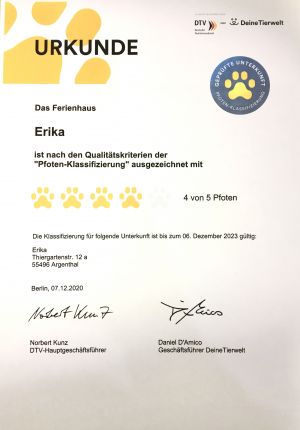 Bild 5: Tolles vier Sterne und vier Pfoten Ferienhaus im Hunsrück, Hunde willkommen